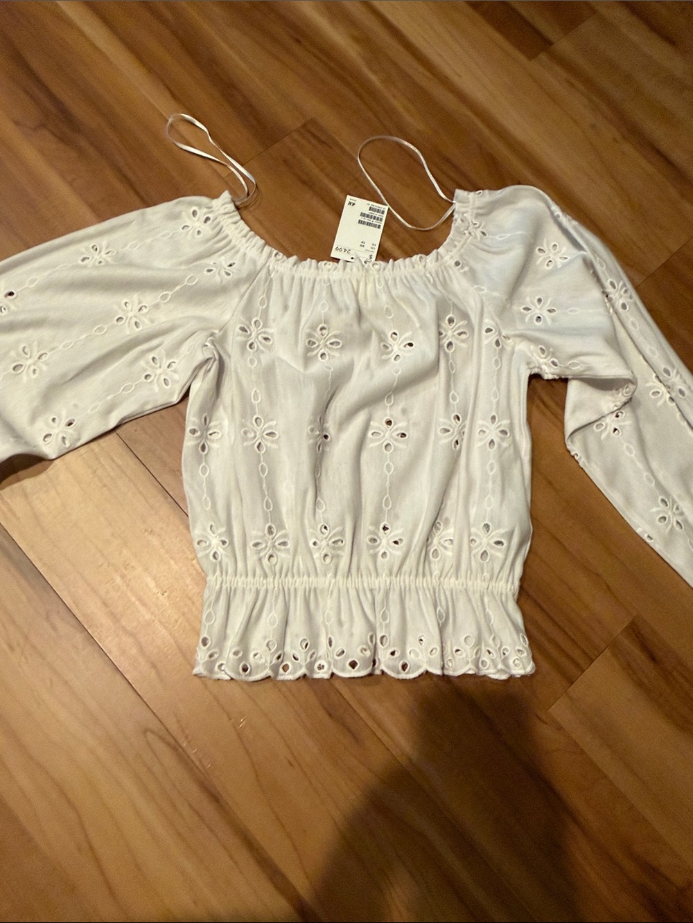 White Long Sleeve Blouse
